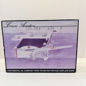 SpecCast 49012 Conoco Aviation 5-At-90 Club Model Ford Tri-Motor Aircraft